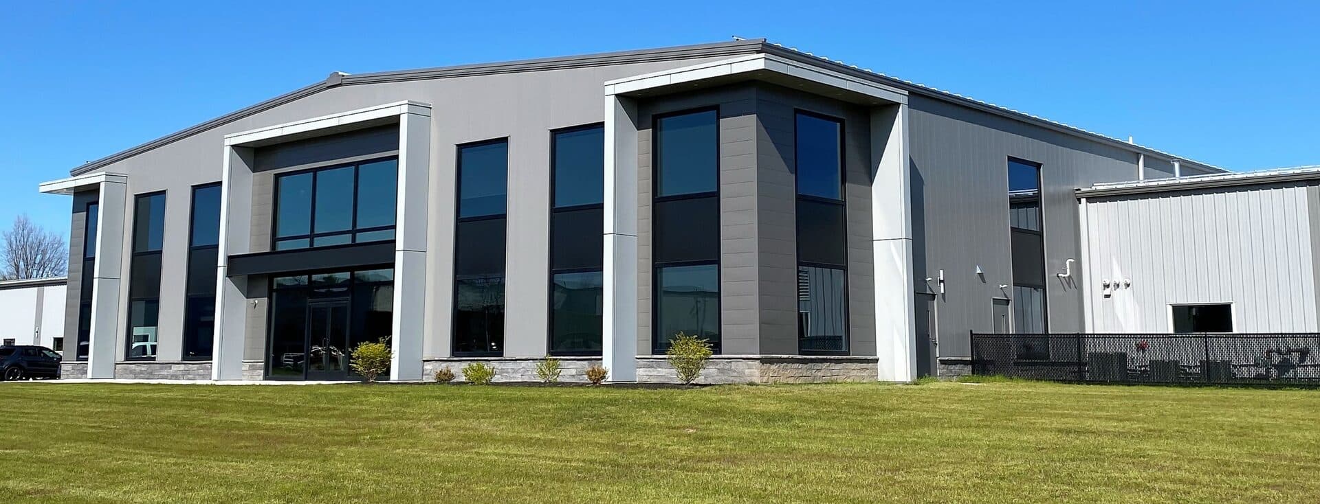 Custom Laser office front