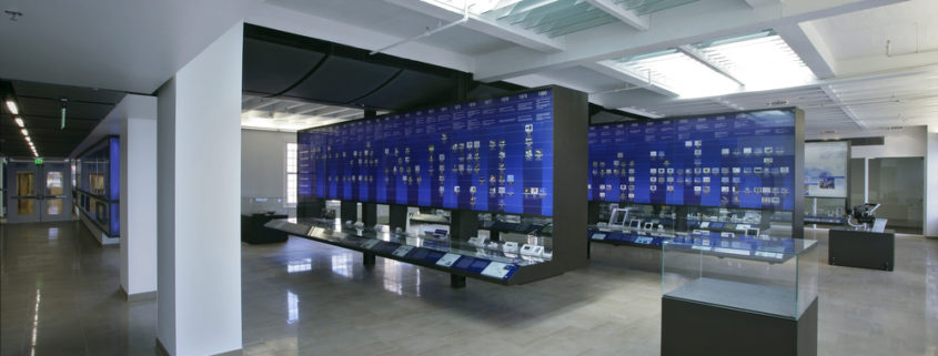Custom Fabricated Fixtures for Inamori Kyocera Museum