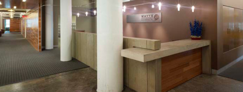 Reception Desk Design, Fabrication and Installation
